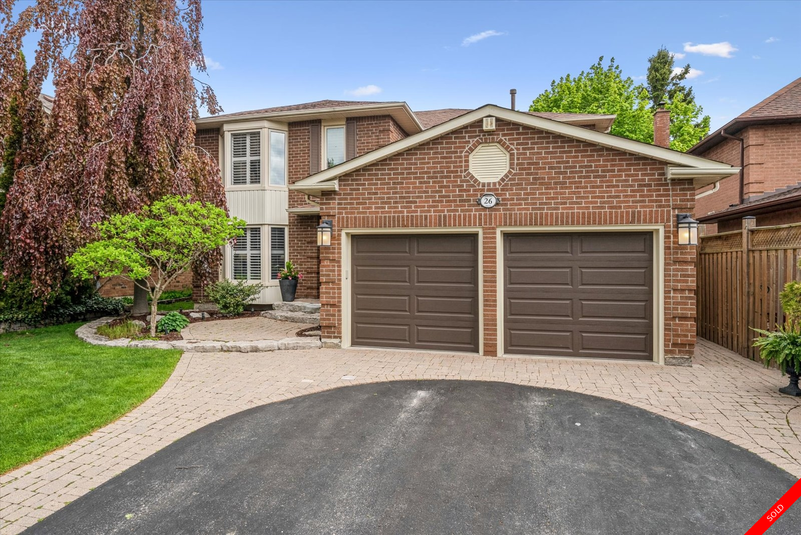 Ajax 2-Storey:  4 bedroom